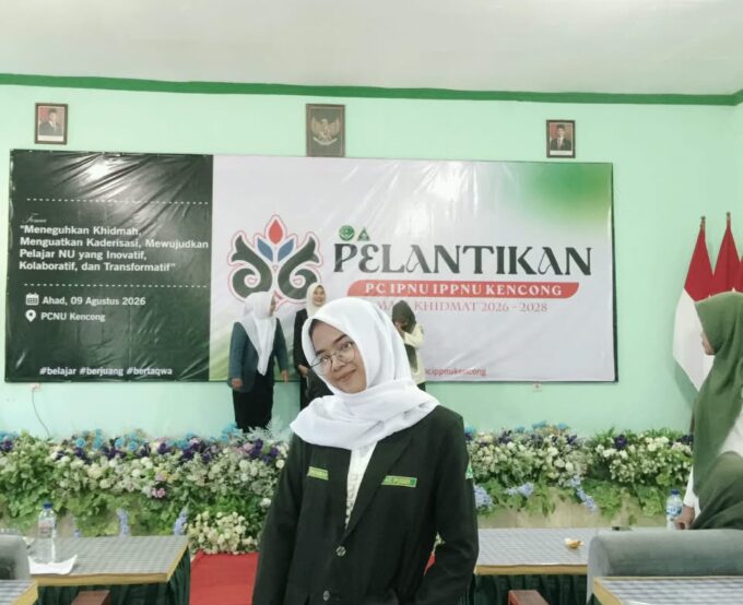 Alumni SMA PGRI Kasiyan, Shohibah, dipercaya Menjadi Pembawa Acara dalam Peringatan Hari Santri Nasional 2026 di Puger Mewakili IPPNU